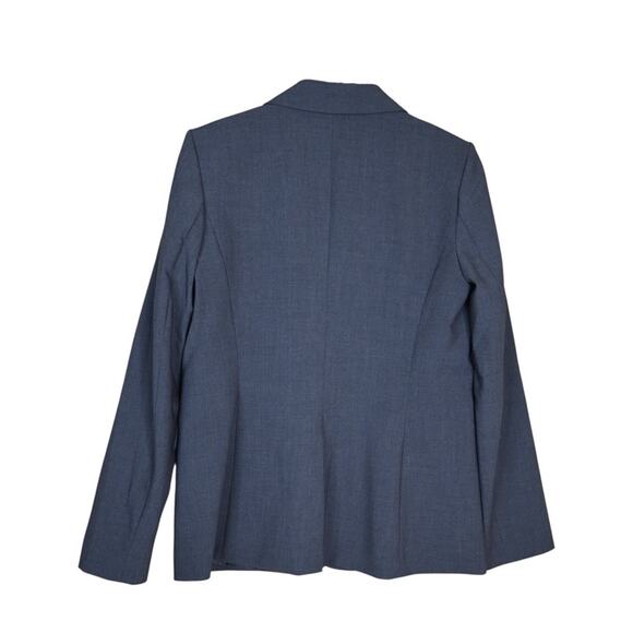 Calvin Klein Women's 10 Dark Gray One Button Front Lined Blazer - Picture 2 of 10